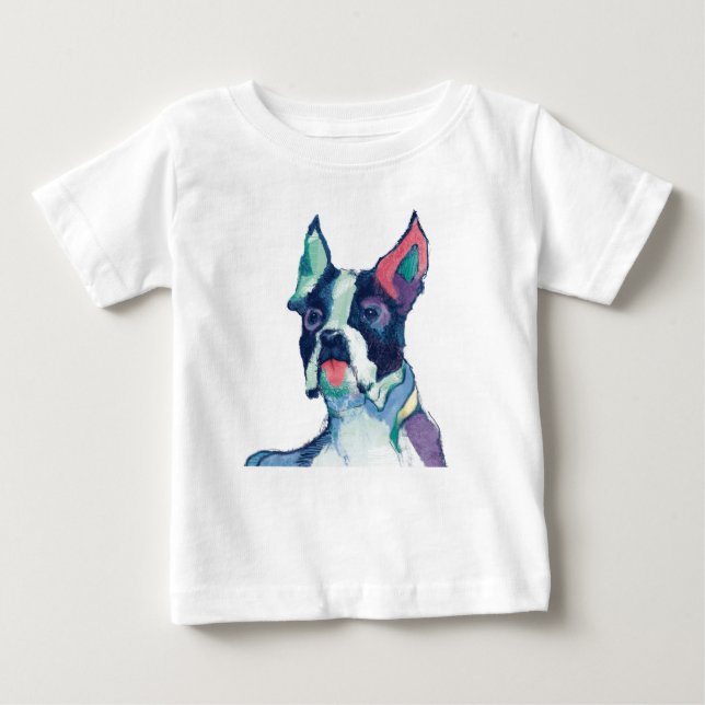 Ulysses-Aquarell-Pastell Baby T-shirt (Vorderseite)