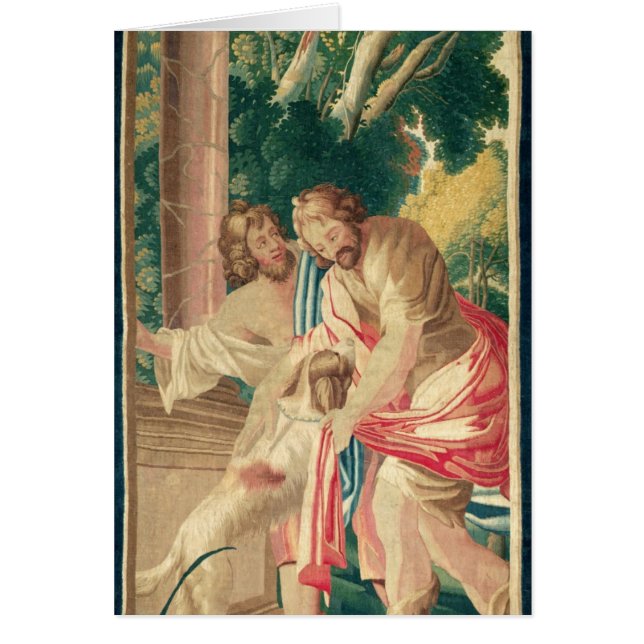 Ulysses begleitete von Telemachus (Vorne)