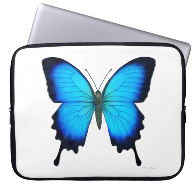 Ulysses-Frack-Schmetterlings-Elektronik-Tasche Laptopschutzhülle (Vorderseite)