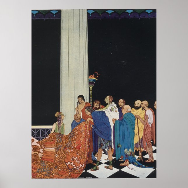 Ulysses im Circe-Palast Poster (Vorne)