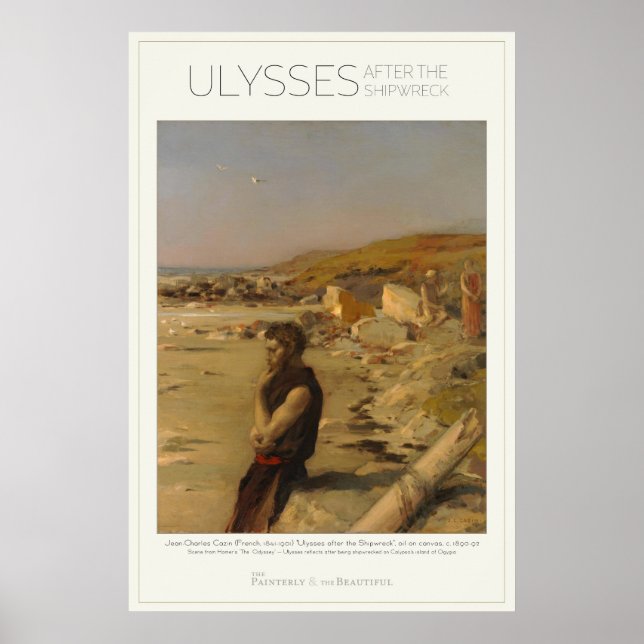 Ulysses nach Shipwreck | Odyysey 24x36" Groß Poster (Vorne)