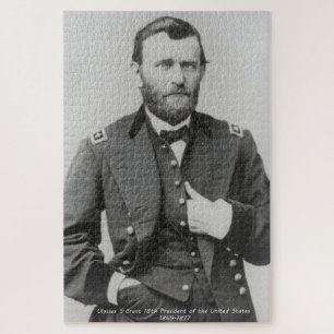 Ulysses S. Grant18. Präsident von Amerika. Jigsaw