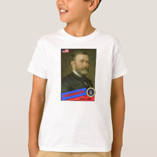 Ulysses S. Grant Baseballkarte T-Shirt