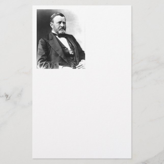 Ulysses S Grant Briefpapier (Vorderseite)