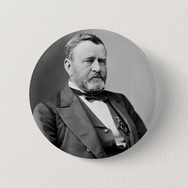 Ulysses S. Grant Button (Vorderseite)