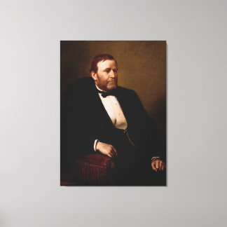 ULYSSES S. GRANT Portrait von Henry Ulke Print Leinwanddruck