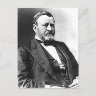 Ulysses S Grant Postkarte