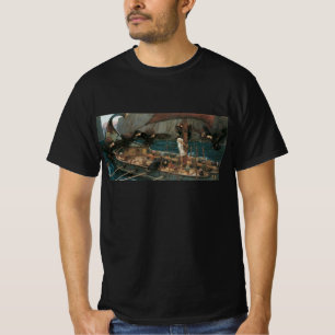 Ulysses und die Sirenen von John William Waterhous T-Shirt