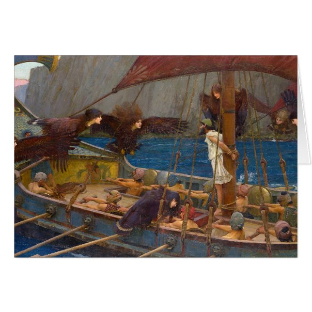 Ulysses und Sirens John William Waterhouse (Vorderseite (Horizontal))