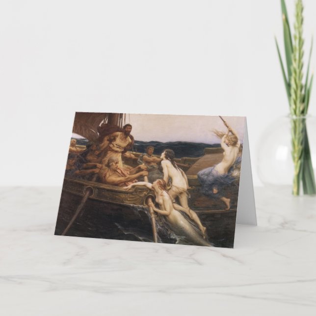 Ulysses und Sirens Karte (Vorderseite)