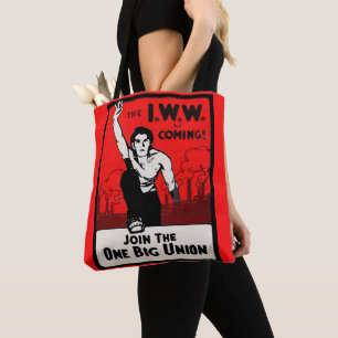 Um 1905 geht IWW zum Druck Tasche