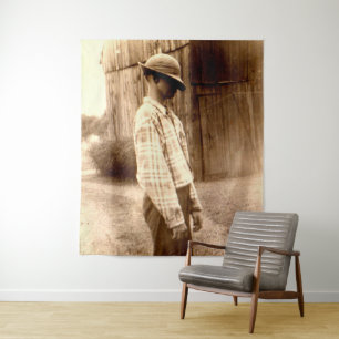 um 1920 bashful Harry Wandteppich