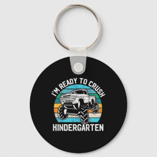 Um das Kindergarten-Monster zu zerschlagen, zurück Schlüsselanhänger