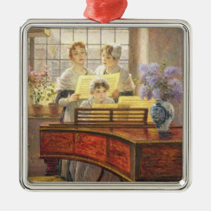 Um das Klavier Ornament Aus Metall