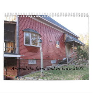 Um den Bauernhof und in Stadt 2009 Kalender