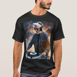 Um ein DJ-T-Shirt mit einem Drucktitel zu erstelle T-Shirt