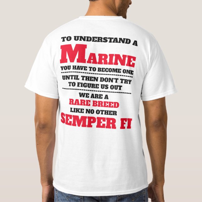 UM EIN MEER ZU VERSTEHEN T-Shirt (Rückseite)