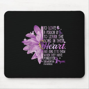 Um eine Person zu Liebe, muss sie das Lied ihres H Mousepad