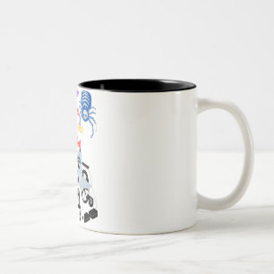Um geduldig zu sein, sollte man nicht töten zweifarbige tasse