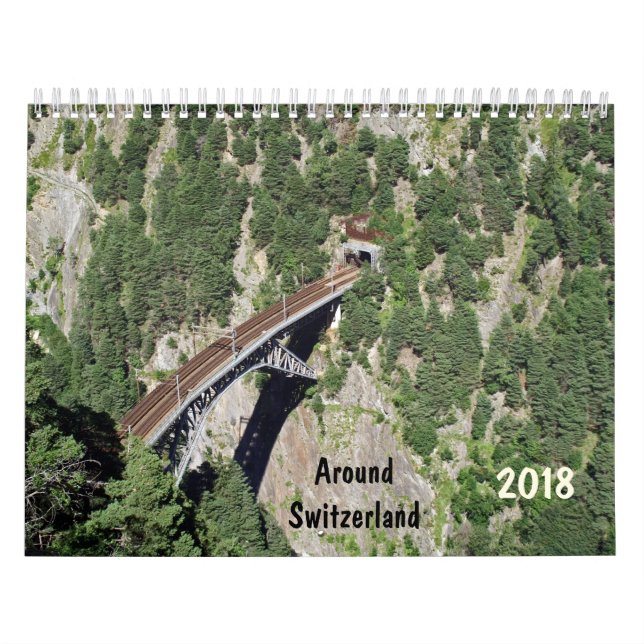 um Kalender der Schweiz 2018 (Titelbild)