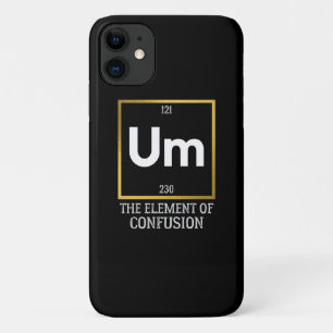 Um The Element of Verwirrung T-Shirt Case-Mate iPhone Hülle