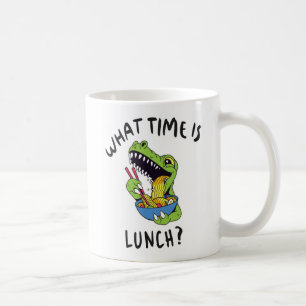 Um wie viel Uhr Mittag ist Kaffeetasse