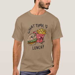Um wie viel Uhr Mittag ist T-Shirt