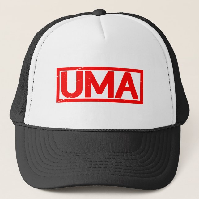 Uma-Briefmarke Truckerkappe (Vorderseite)