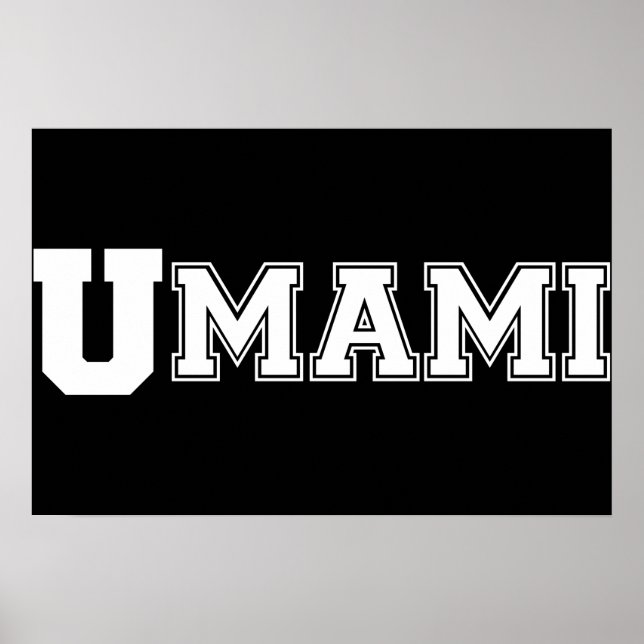 UMAMI COLLEGE POSTER (Vorne)