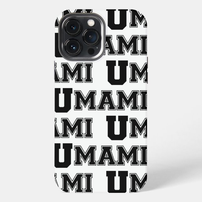 UMAMI-UNI iPhone 13 PRO MAX HÜLLE (Rückseite)