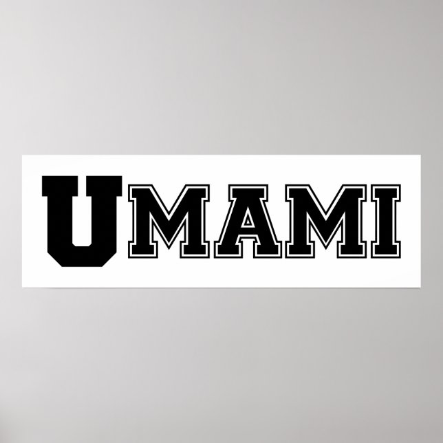 UMAMI UNI POSTER (Vorne)