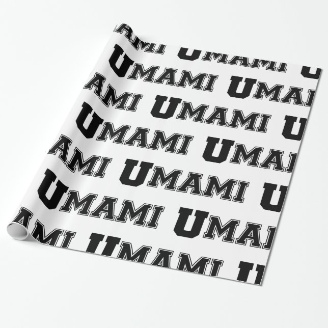 UMAMI UNI WRAPPING PAPIER GESCHENKPAPIER (Ungerollt)