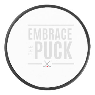 "Umarm den Puck" Hockey-Puck Eishockey Puck