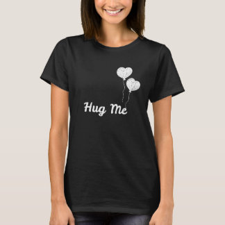Umarm Mich Herz Ballons auf Damen Sport T-Shirt