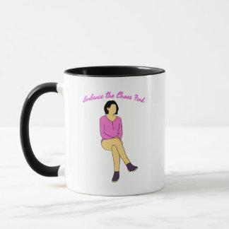 Umarme das Chaos Finde deine Ruhe Inspirierendes Z Tasse