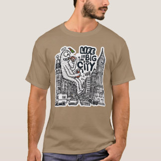 Umarme das Leben in der Großstadt mit stilvoll lu T-Shirt