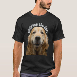 Umarme den Derp Derpy Hund Derpy Golden Retriever T-Shirt