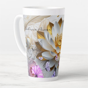 Umarme die Macht - Latte-Tasse Milchtasse