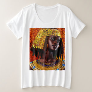 Umarme die Majestät der nubischen Königinnen” Große Größe T-Shirt