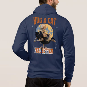 Umarme eine Katze, um dich besser zu fühlen Introv Hoodie