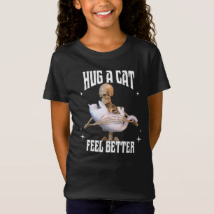 Umarme eine Katze, um dich besser zu fühlen, lusti T-Shirt