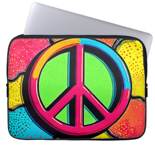 Umarme inneren Frieden und Freude Laptopschutzhülle