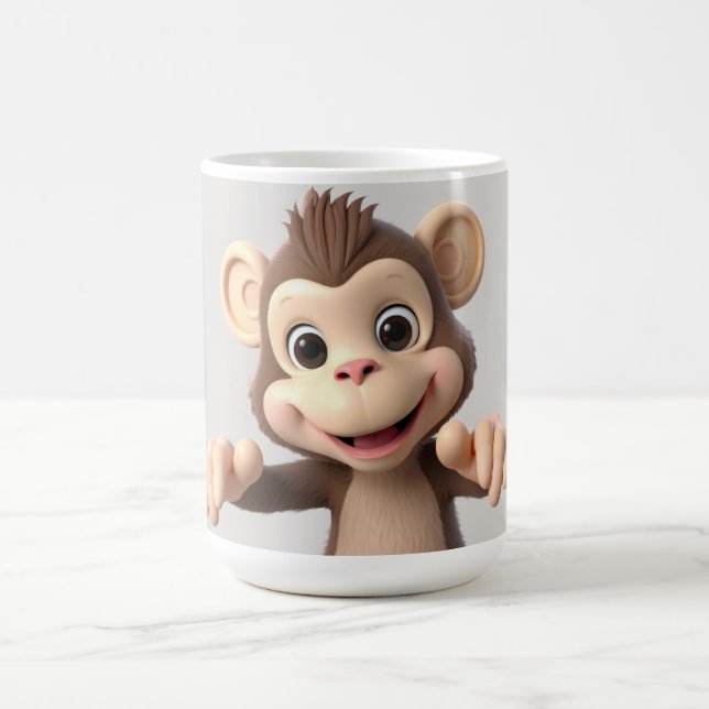 Umarme mich Affe Kaffeetasse (Mittel)