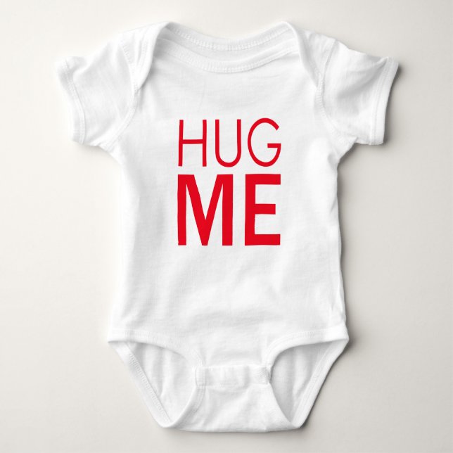Umarme mich baby strampler (Vorderseite)
