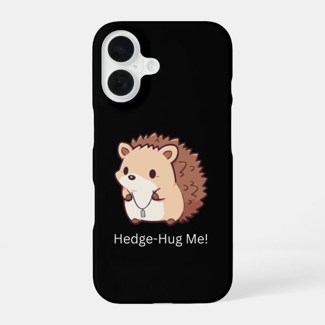 Umarme mich iPhone 16 hülle (Rückseite)