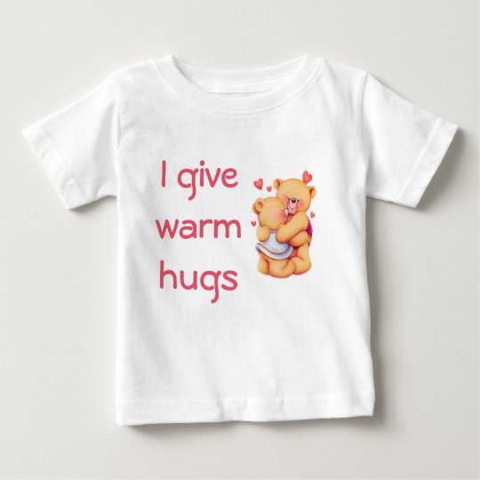 Umarmen der Bären/Baby-des feinen Jersey-T - Shirt