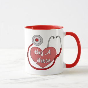 Umarmen Sie eine Krankenschwester! Tasse