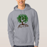 Umarmen Sie einen Baum-ErwachsenerHoodie