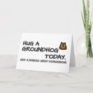 Umarmen Sie heute ein Erdhuhn. Lass morgen eine To Karte