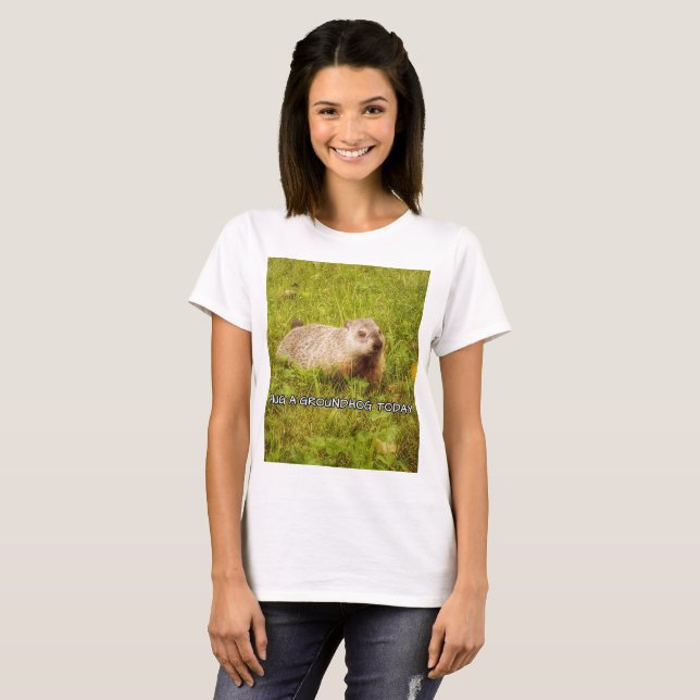 Umarmen Sie heute T - Shirt ein Erdhuhn (Vorne ganz)